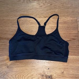 Black Sports Bra